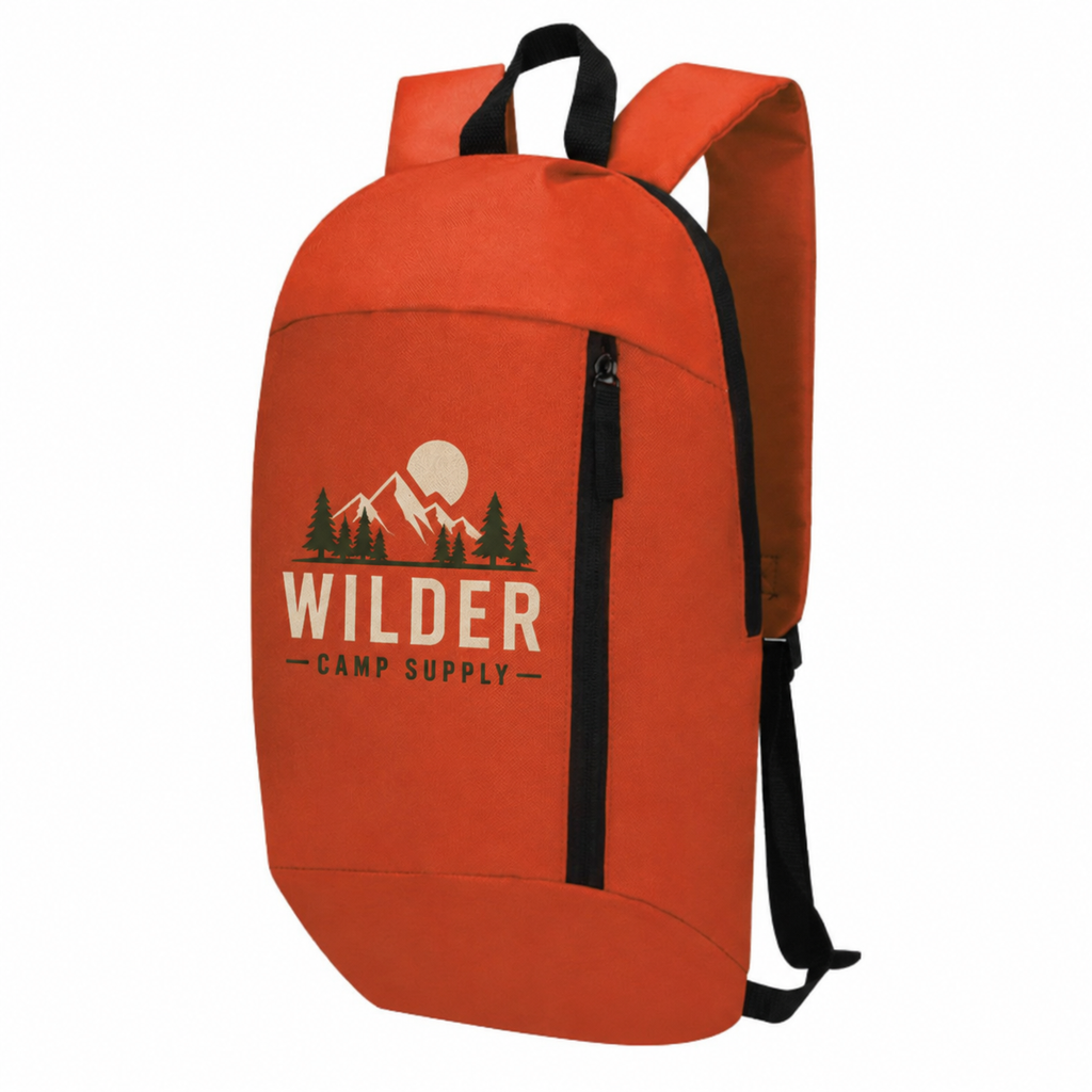 Medium Polyester Budget Backpack (9.45'' W X 15.75'' H) 600D/210D