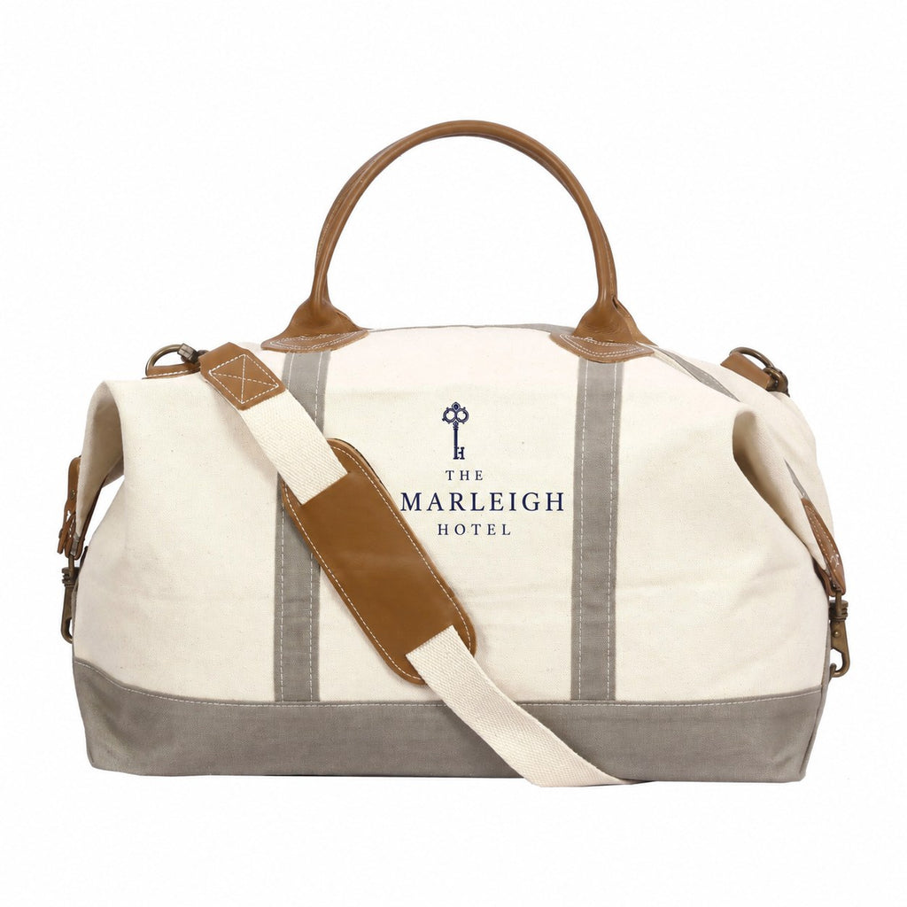Xl Cotton Canvas Signature Weekender Bag (28'' W X 15'' H) 20 Oz