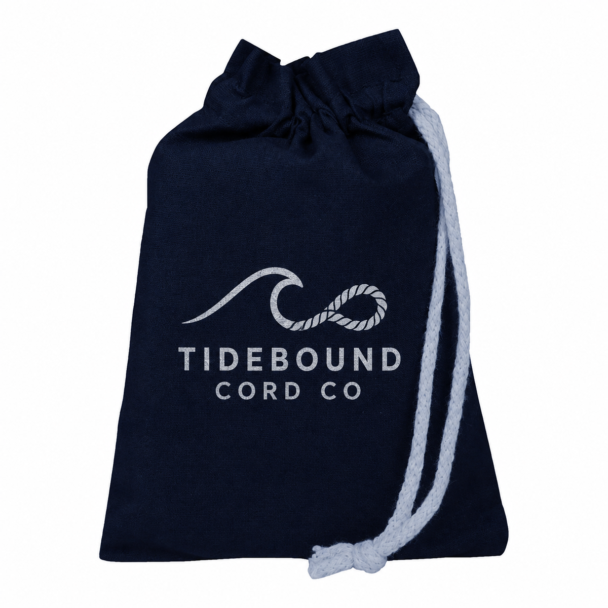 Small Cotton Canvas Single Cord Drawstring Pouch (6'' W X 8'' H) 6 Oz