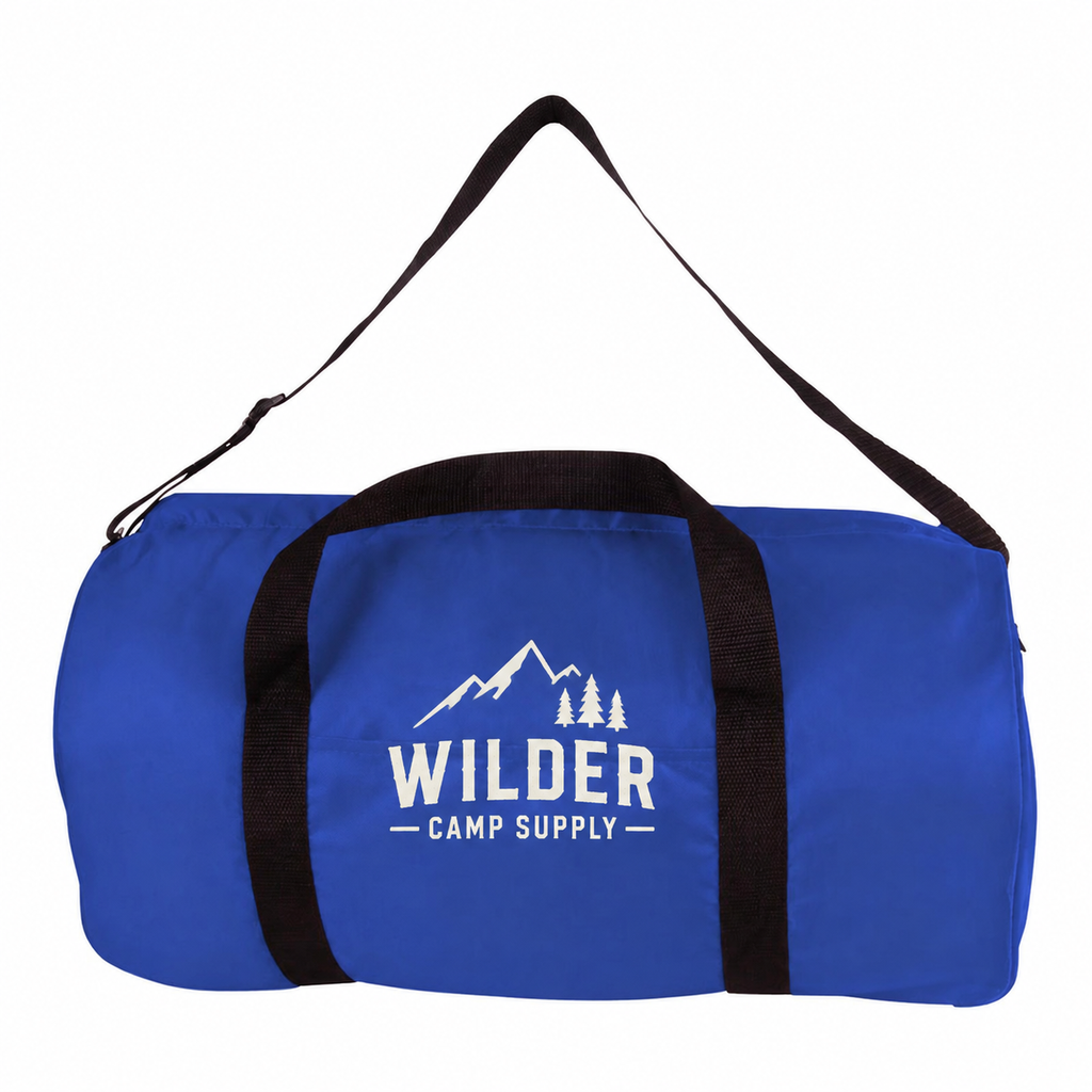 Medium Polyester Value Duffel Duffel Bag (18'' W X 10'' H) 210D