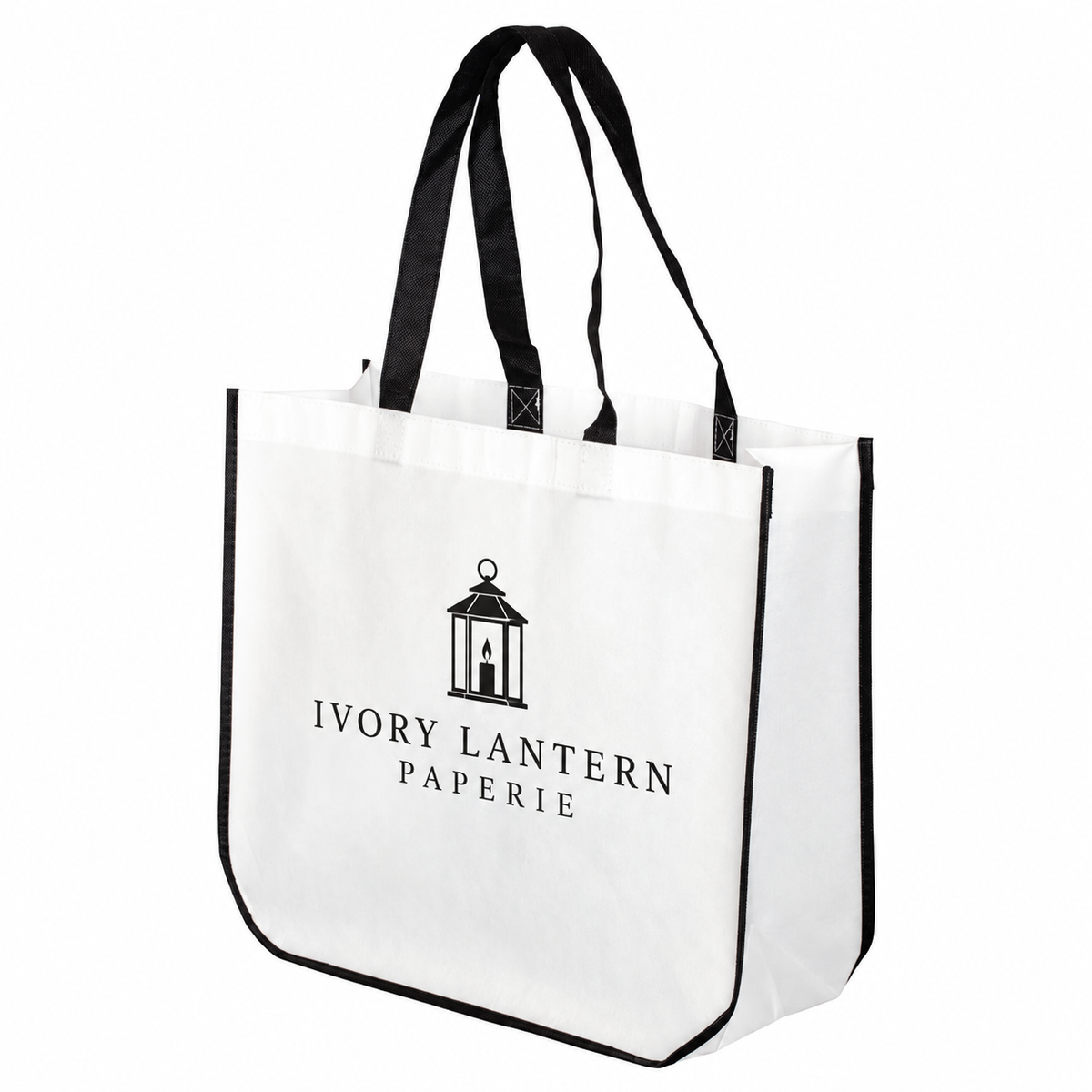 Medium Polypropylene Laminated Gift Tote Bag (16'' W X 14'' H) 105 Gsm