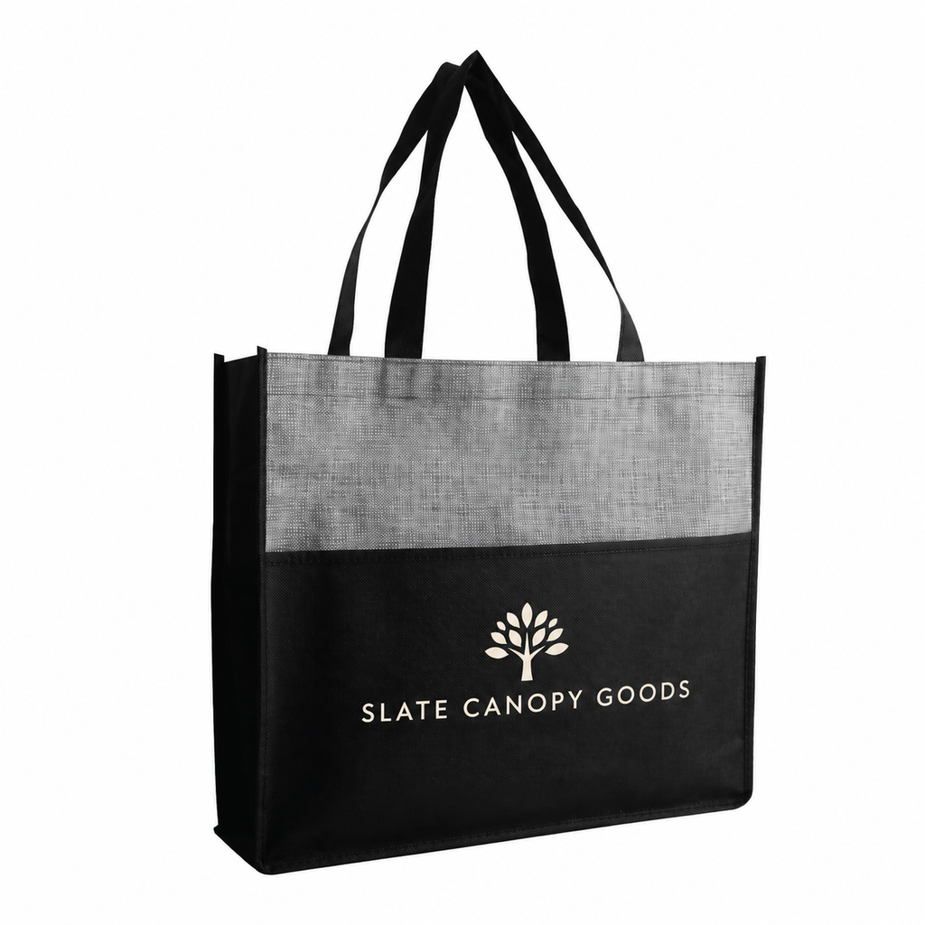Medium Polypropylene Tote Bag (15'' W X 13'' H) 80 Gsm