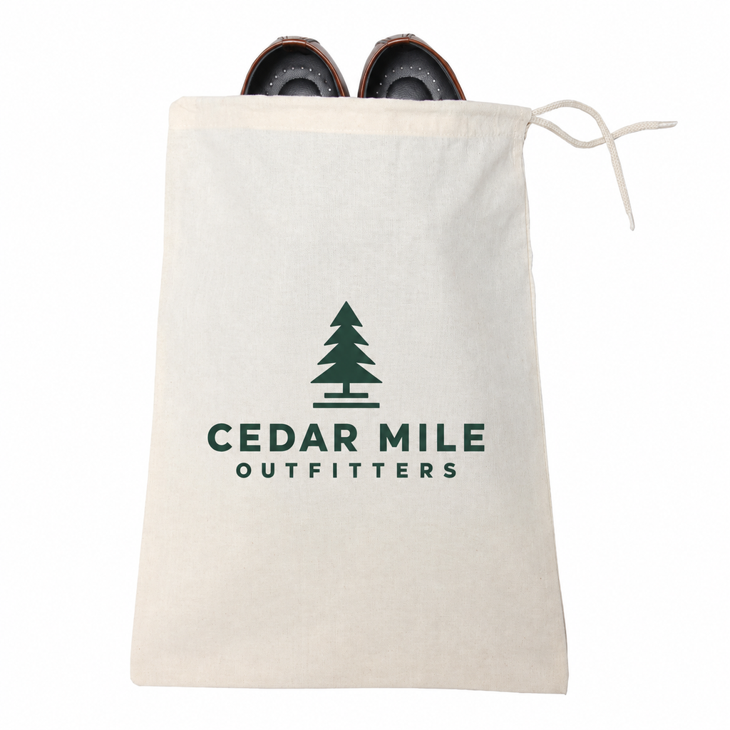 ORGANIC Drawstring Shoe Bag