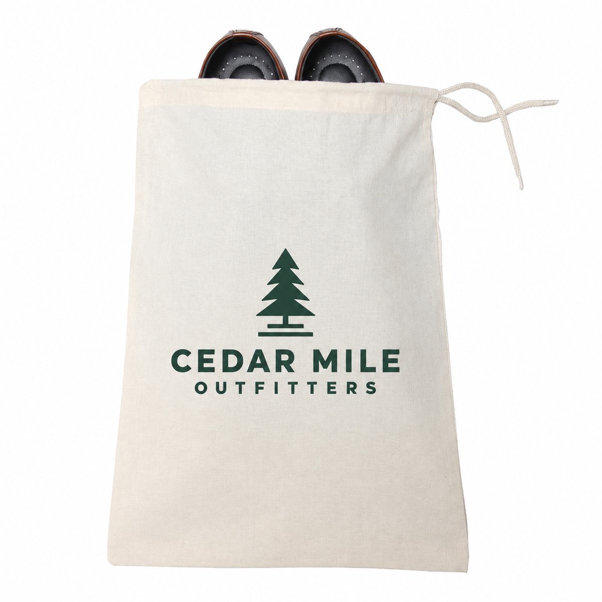 ORGANIC Drawstring Shoe Bag