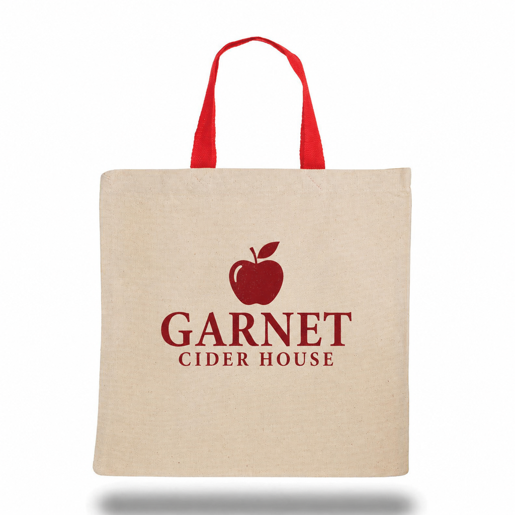 Medium Cotton Canvas Tote Bag (14'' W X 14'' H) 10 Oz