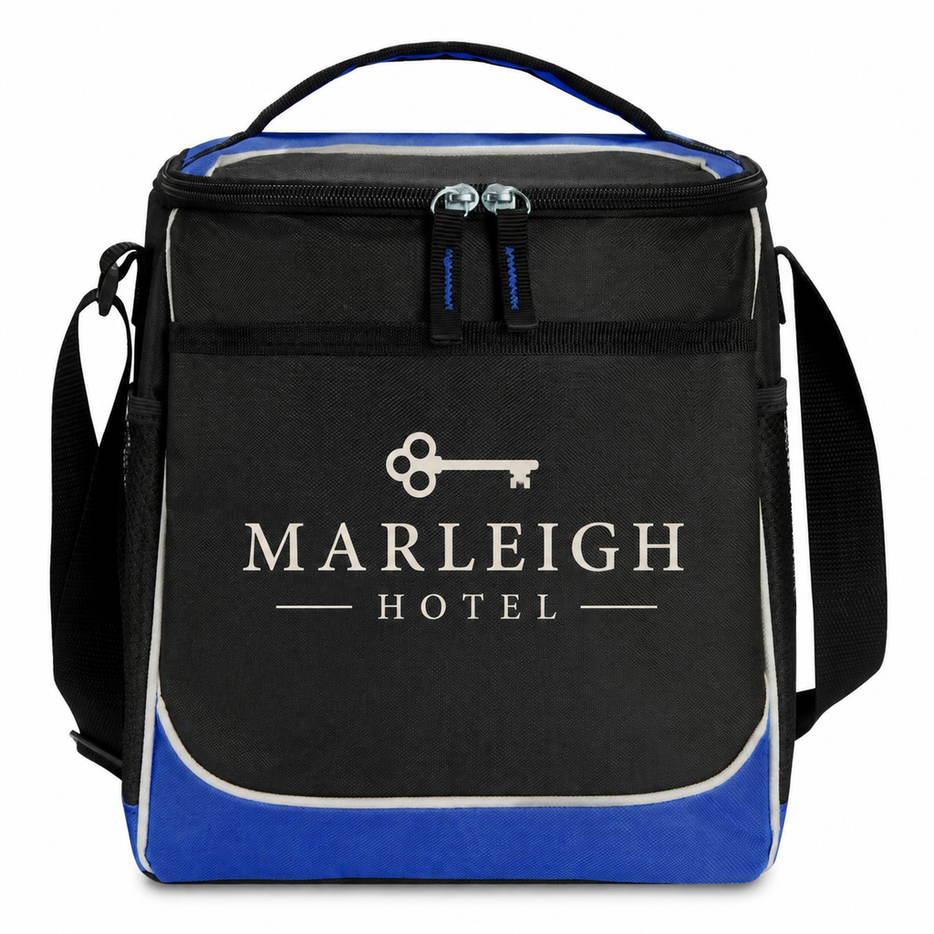 Medium Polyester Lincoln Cooler Bag (11'' W X 13'' H) 600D