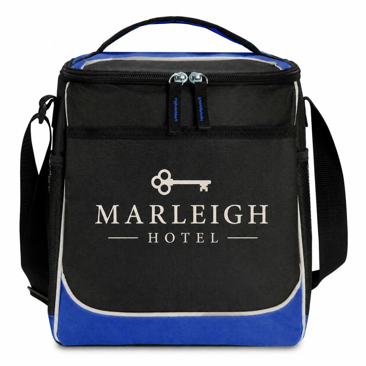 Medium Polyester Lincoln Cooler Bag (11'' W X 13'' H) 600D