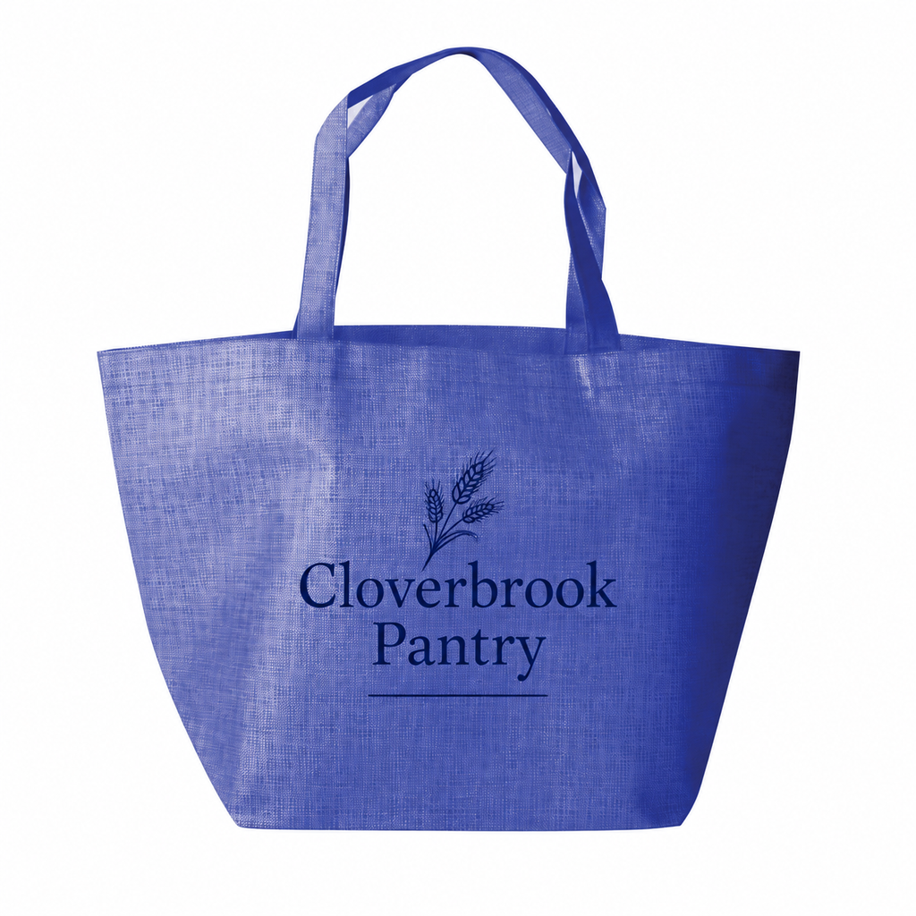Large Polypropylene Shopper Tote Bag (20'' W X 13'' H) 80 Gsm