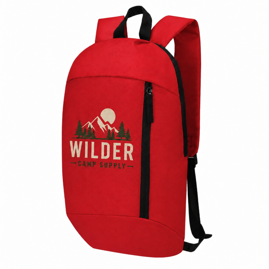 Medium Polyester Budget Backpack (9.45'' W X 15.75'' H) 600D/210D