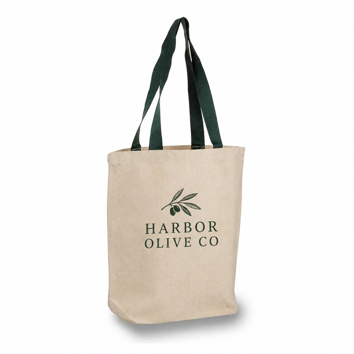 Large Cotton Canvas Tote Bag (15'' W X 16'' H) 12 Oz