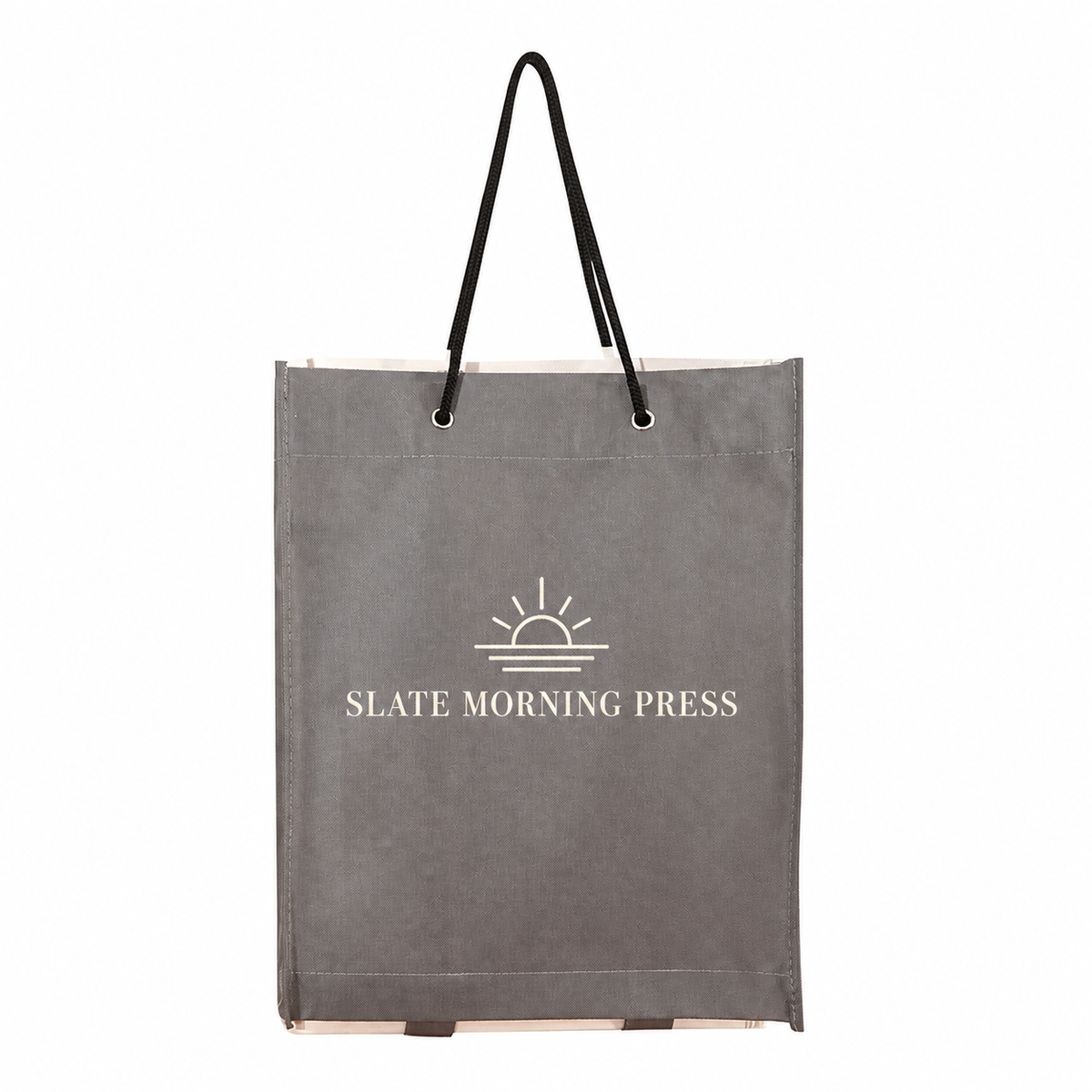Medium Polypropylene Newspaper Newspaper Bag (12'' W X 14.5'' H) 80 Gsm