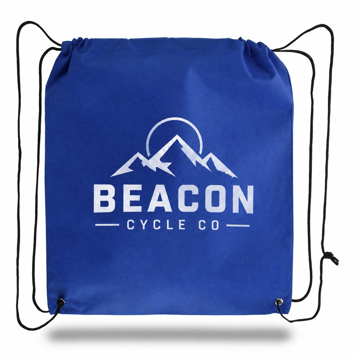 Large Polypropylene Drawstring Backpack (16'' W X 18'' H) 80 Gsm