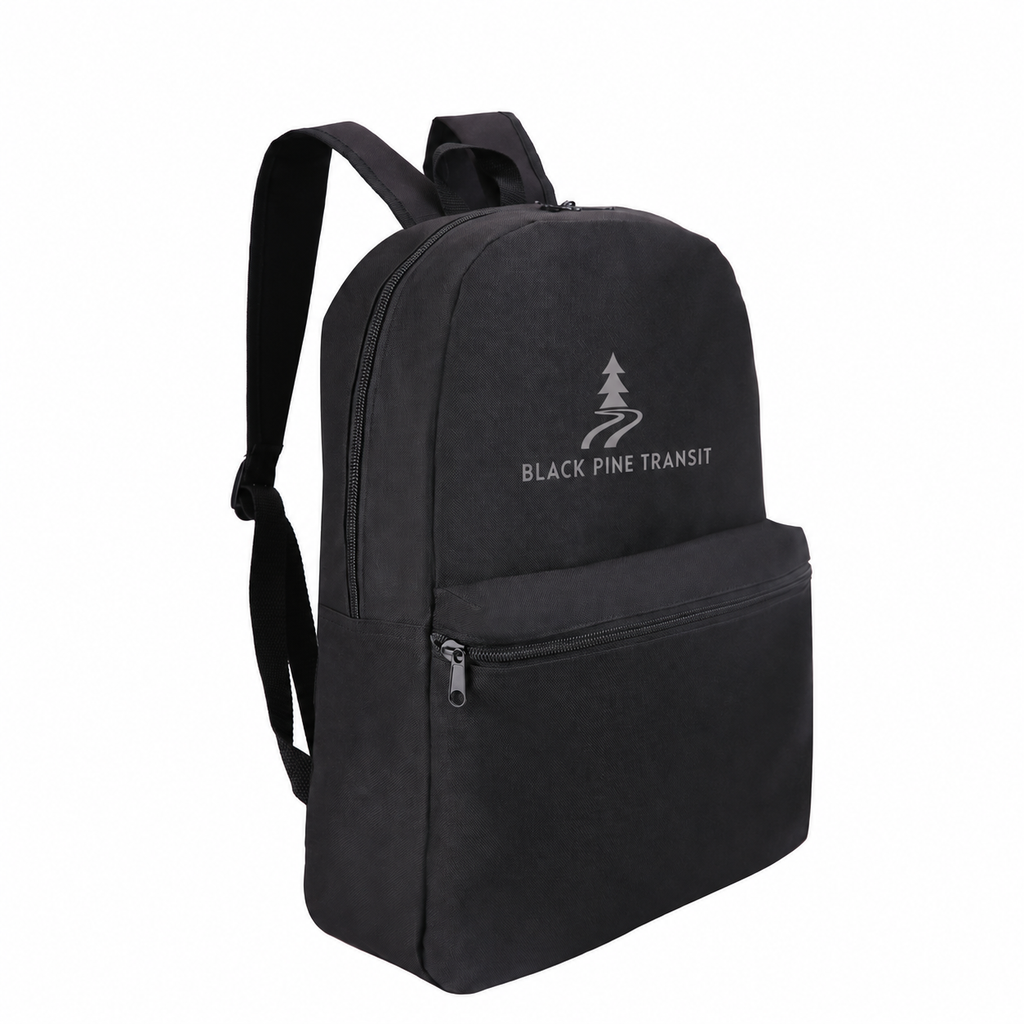 Medium Polyester Economy Backpack (11.8'' W X 16.75'' H) 600D