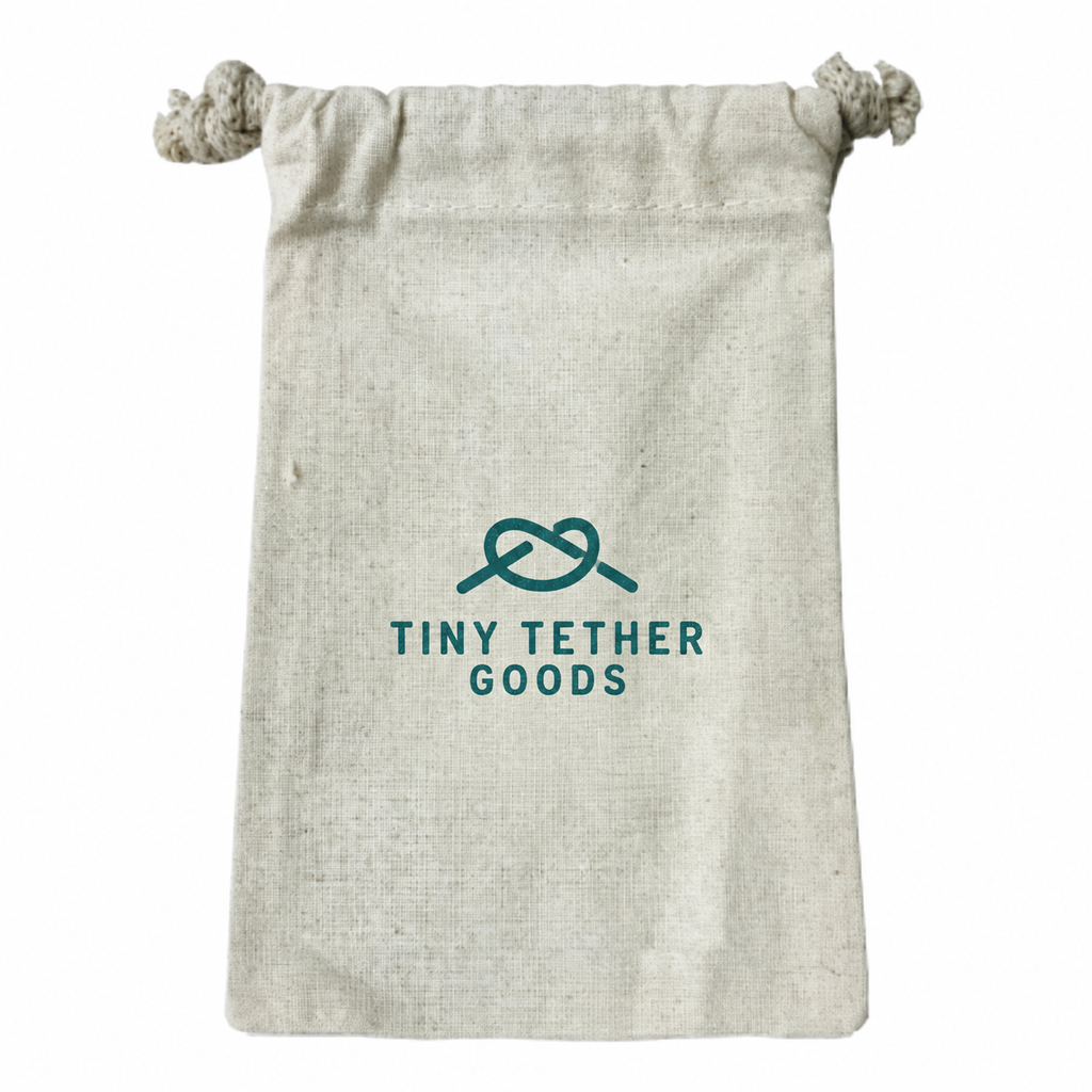 Small Cotton Canvas Drawstring Pouch (4'' W X 6'' H) 7 Oz