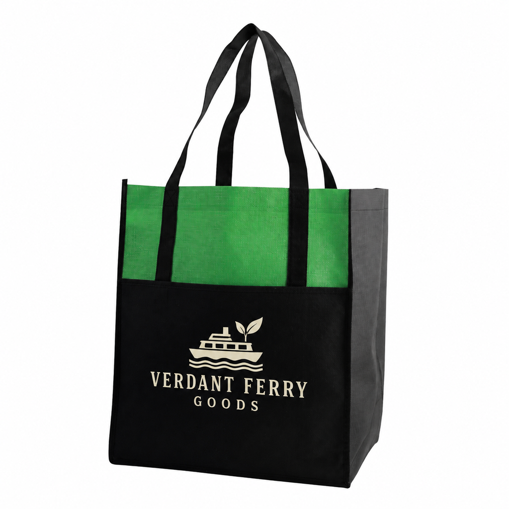 Medium Polypropylene Shopping Bag (13'' W X 15'' H) 80 Gsm