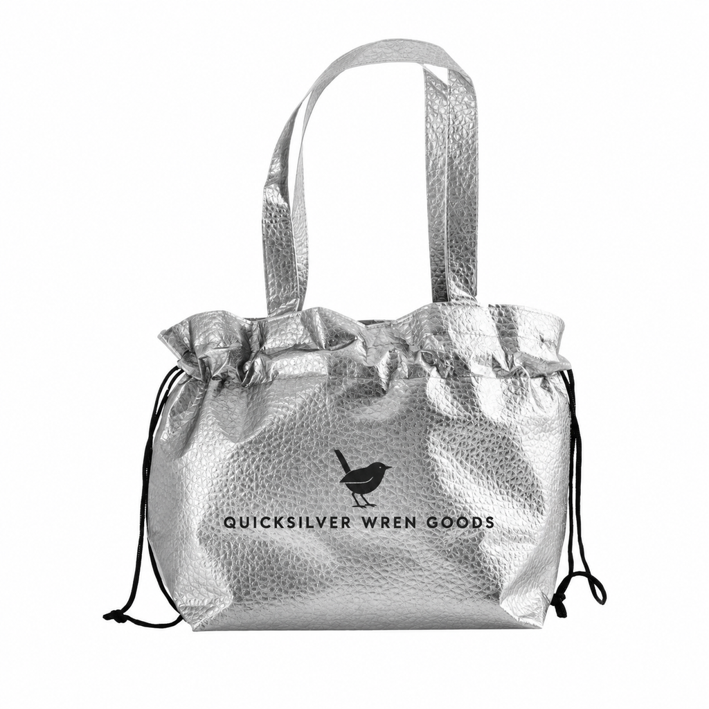 Medium Polypropylene Wrap-It-Up Croc Cinch Bag (15.5'' W X 10'' H) 105 Gsm