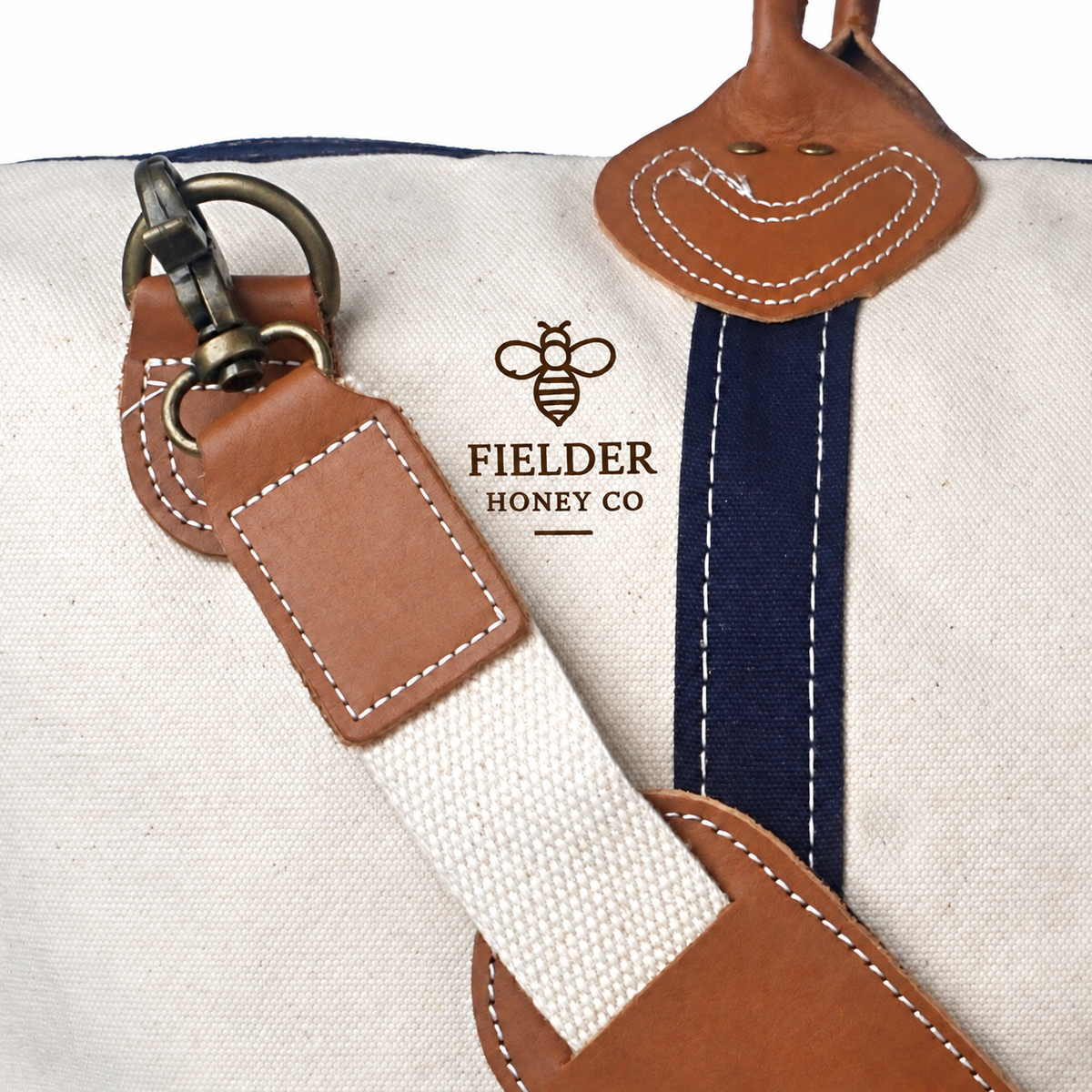 Xl Cotton Canvas Signature Weekender Bag (25'' W X 13'' H) 20 Oz
