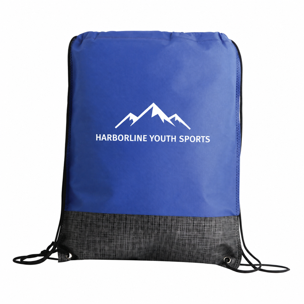 Medium Polypropylene Drawstring Bag (13'' W X 16.3'' H) 80 Gsm