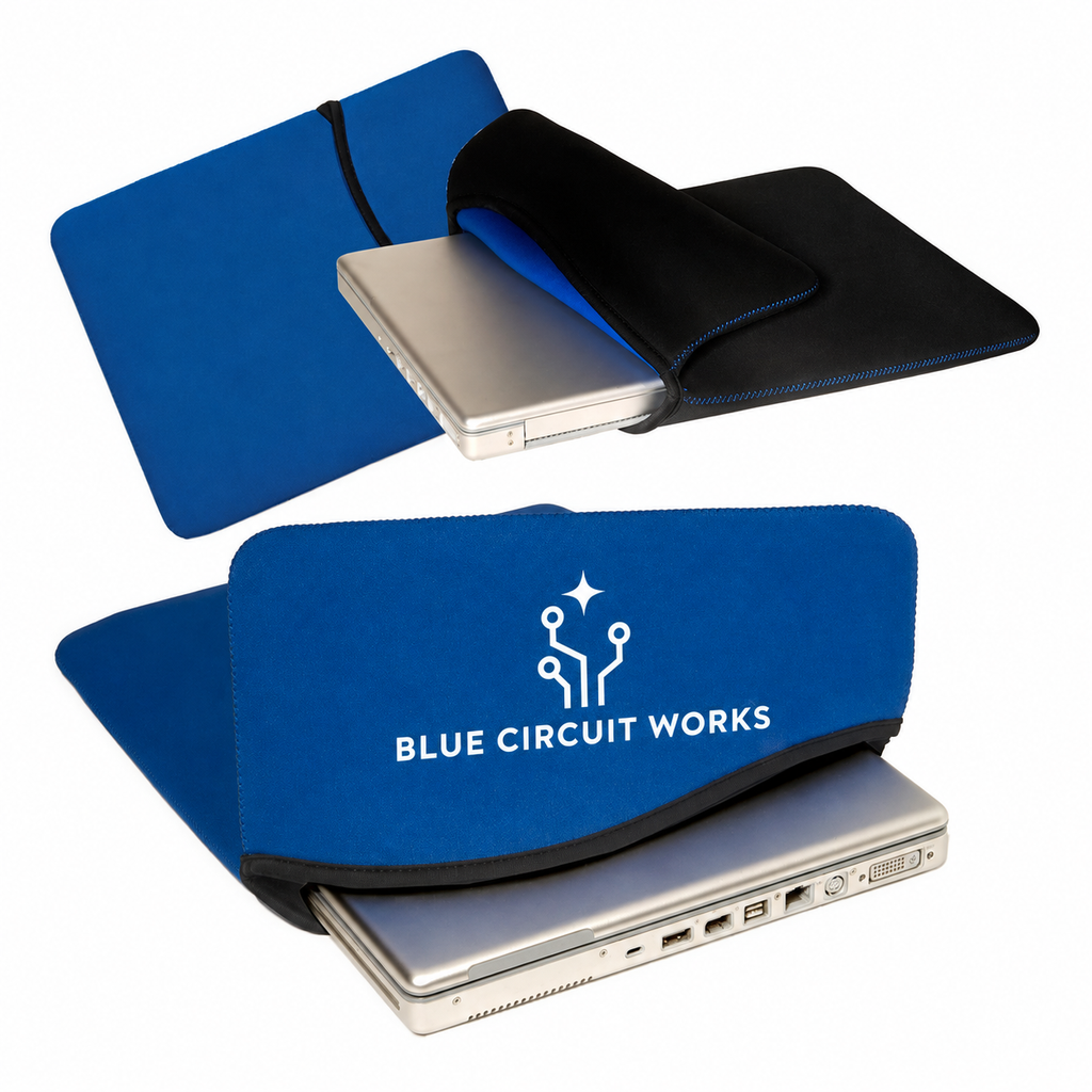 Polypropylene Reversible Laptop Sleeve (15'' W X 11'' H)