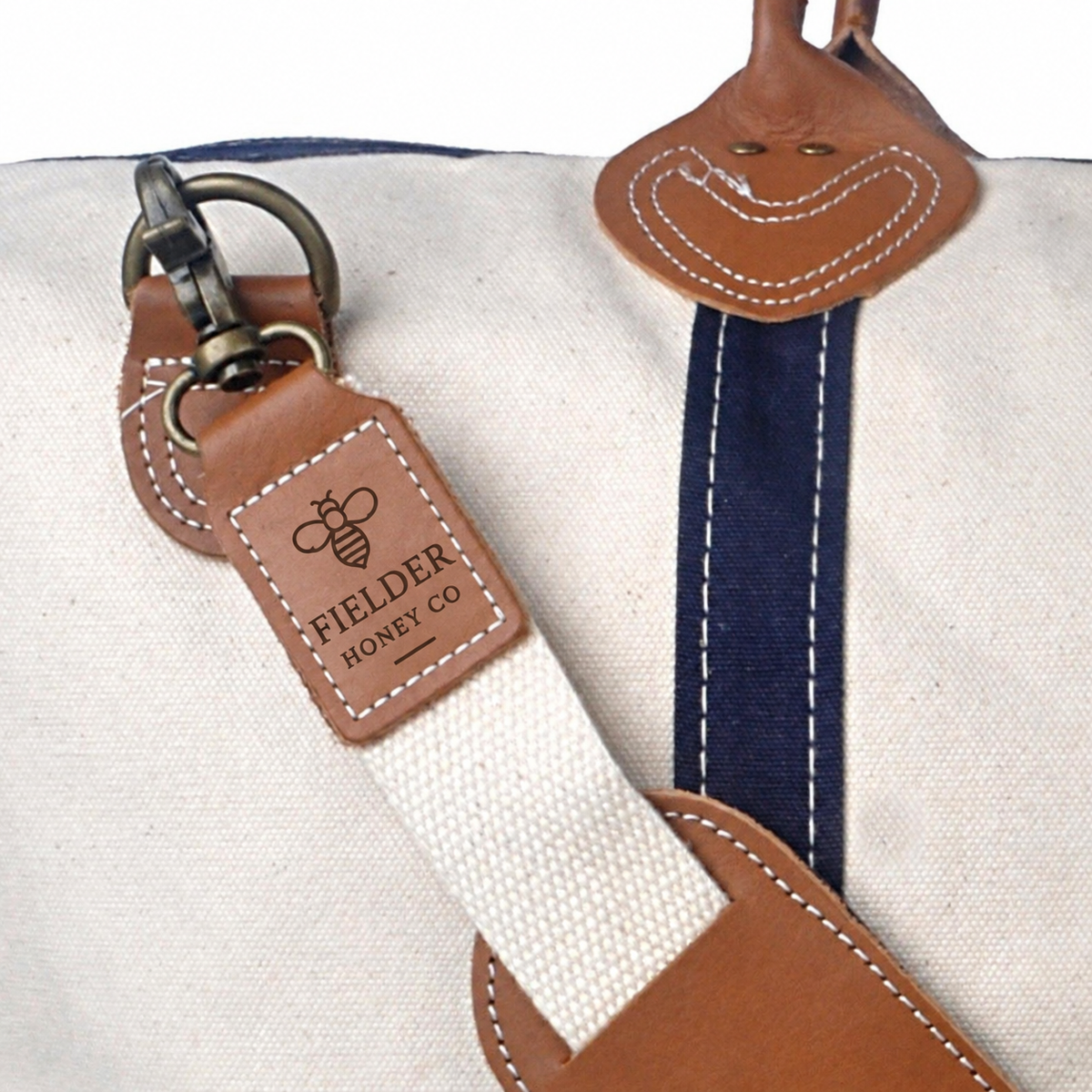 Xl Cotton Canvas Signature Weekender Bag (25'' W X 13'' H) 20 Oz