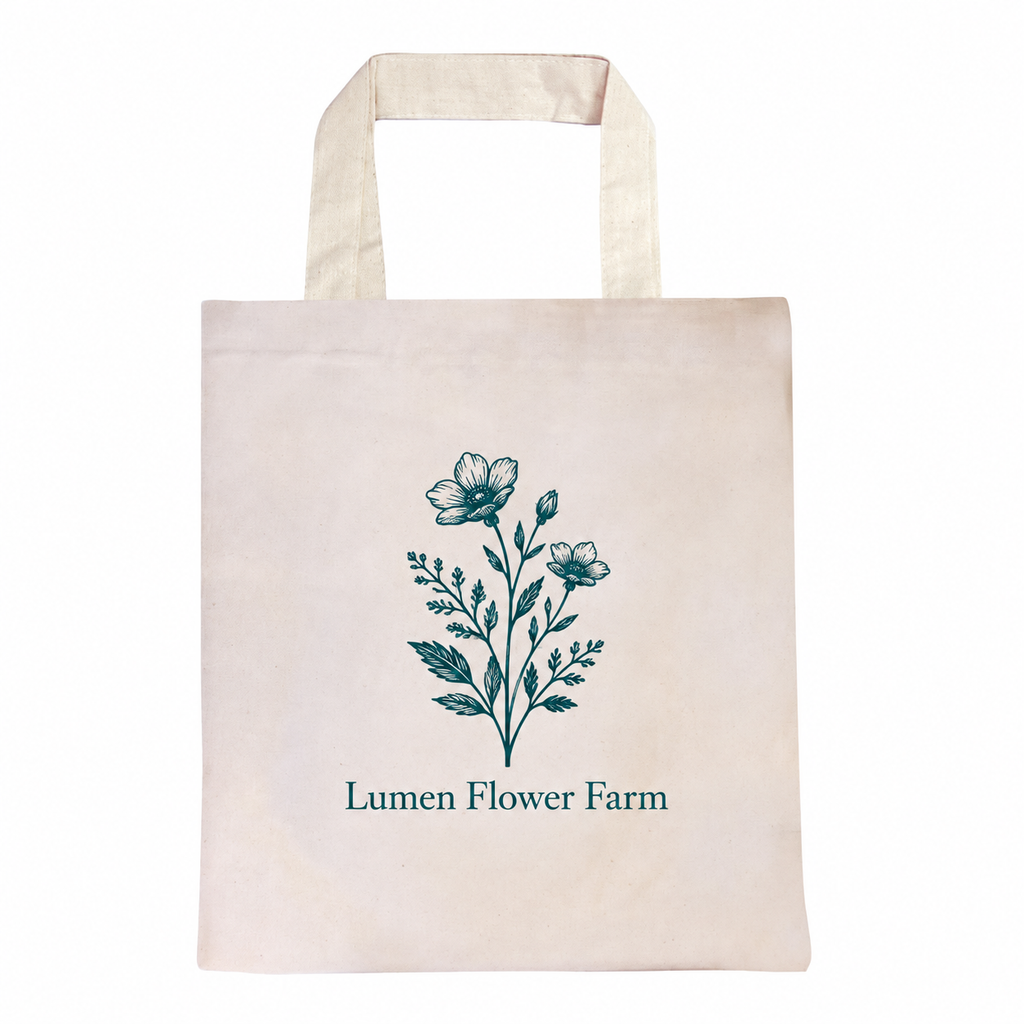 Large Cotton Canvas Convention Tote Bag (15'' W X 16'' H) 7 Oz
