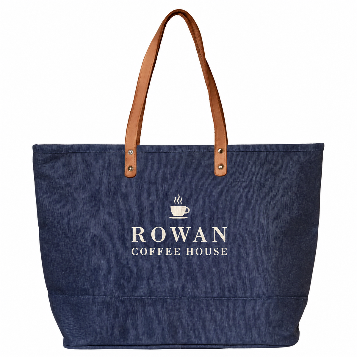 Large Cotton Next Level Dobby Tote Bag (19.6'' W X 13'' H) 18 Oz
