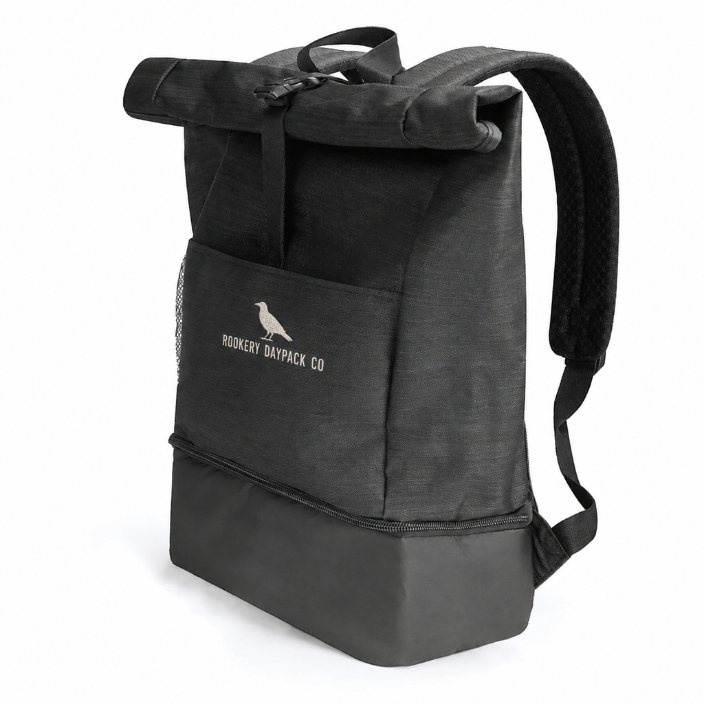 Medium Polypropylene Executive Work/Play Backpack (12'' W X 17.75'' H) 600D