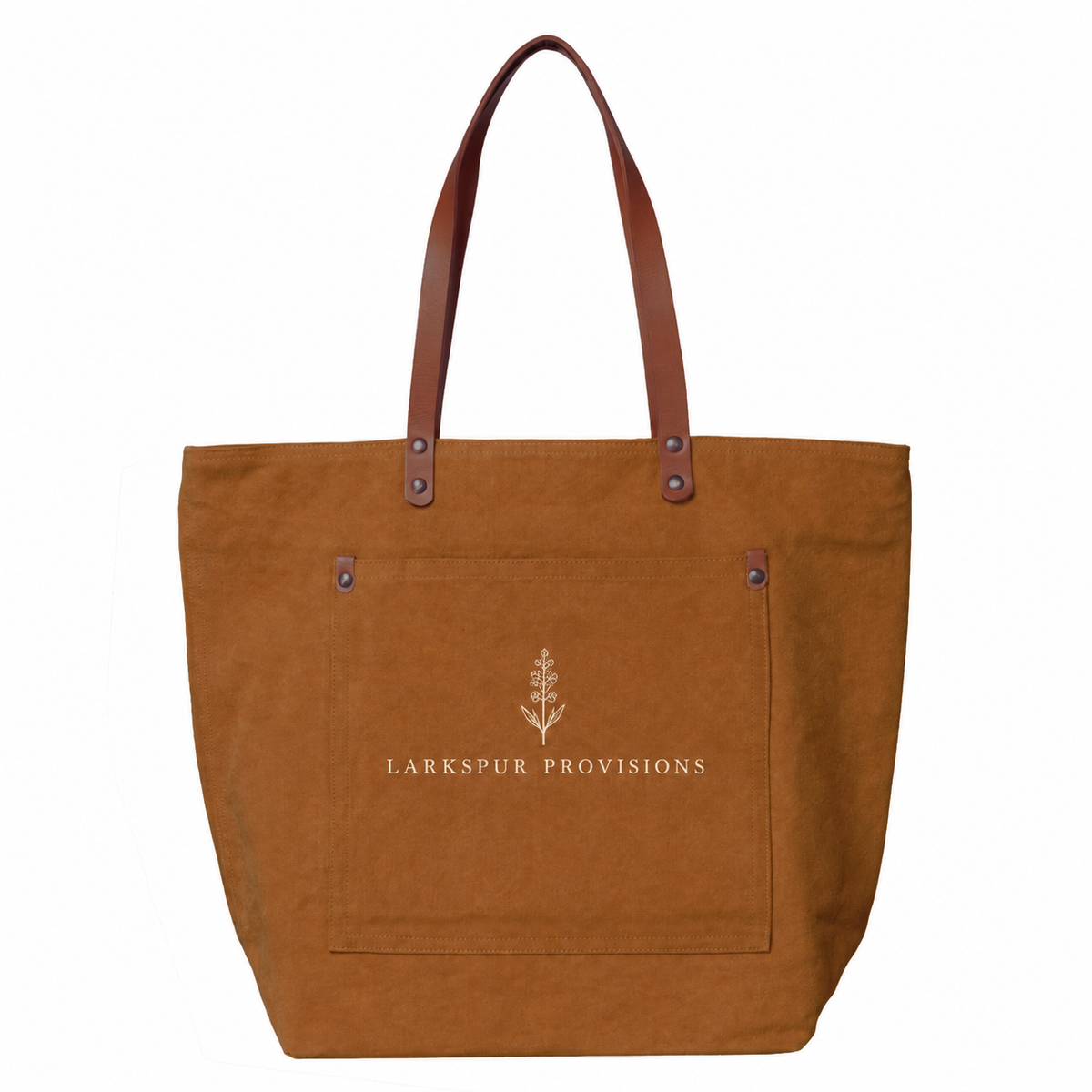Large Dobby Cotton The Sands Tote Bag (17.32'' W X 13.77'' H) 14 Oz