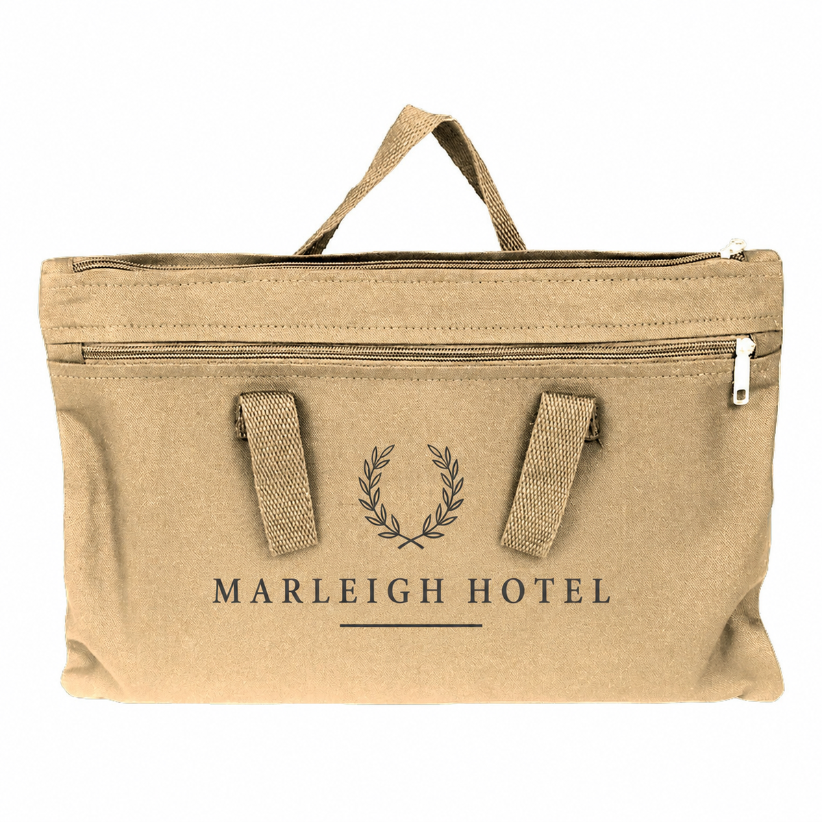 Medium Cotton Canvas Document Document Bag (15.5'' W X 10'' H) 12 Oz