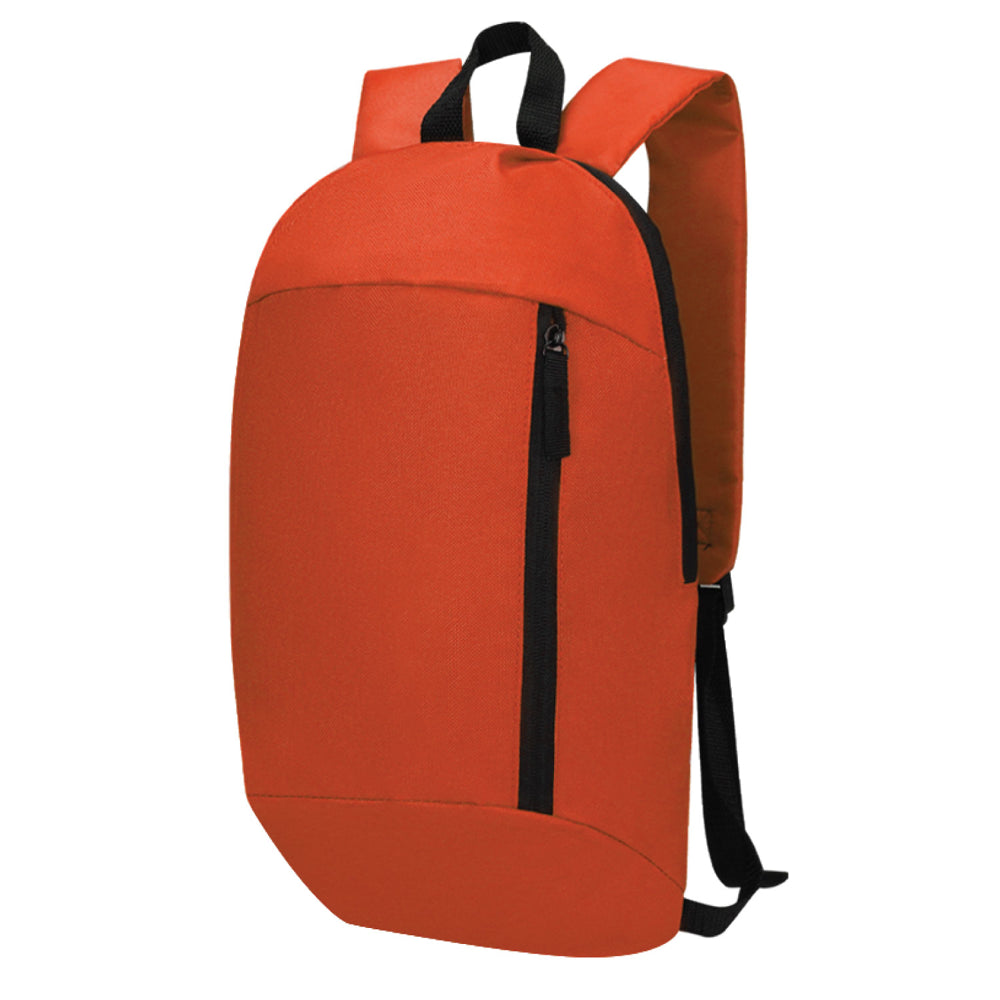 Medium Polyester Budget Backpack (9.45'' W X 15.75'' H) 600D/210D-Backpack-Brand Your Tote-Red-Brand Your Tote