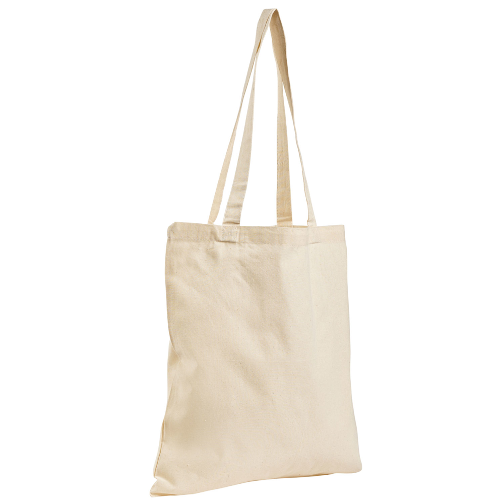 Large Cotton Canvas Convention Tote Bag (15'' W X 16'' H) 7 Oz-Tote Bag-Brand Your Tote-Brand Your Tote