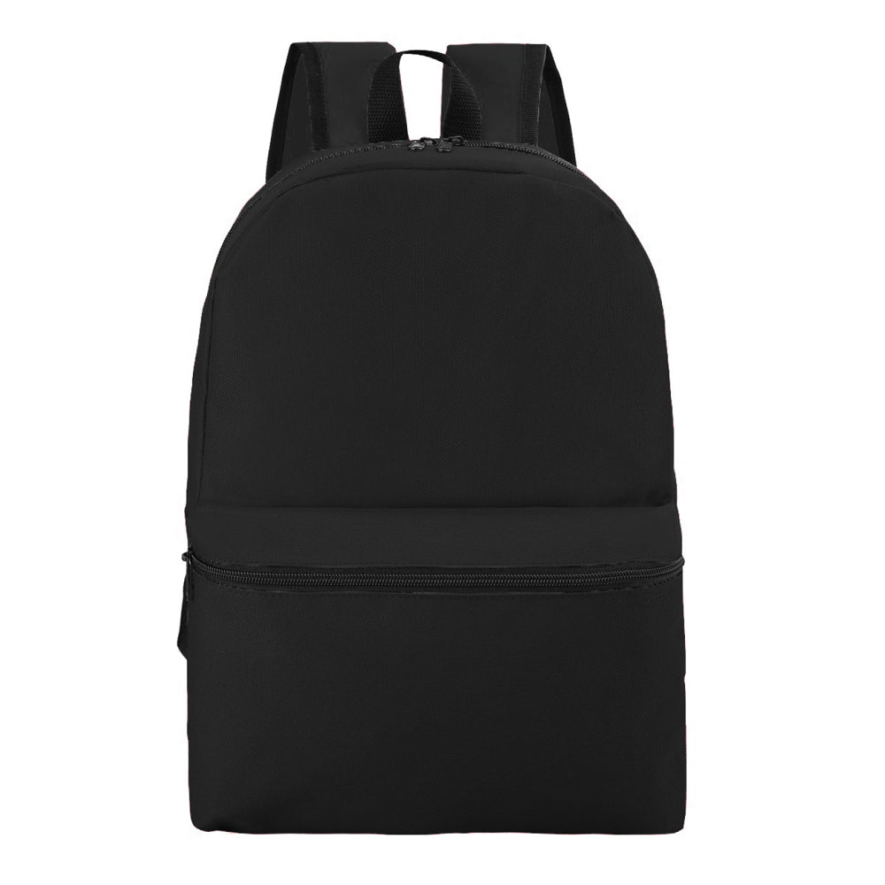 Medium Polyester Economy Backpack (11.8'' W X 16.75'' H) 600D-Backpack-Brand Your Tote-Brand Your Tote