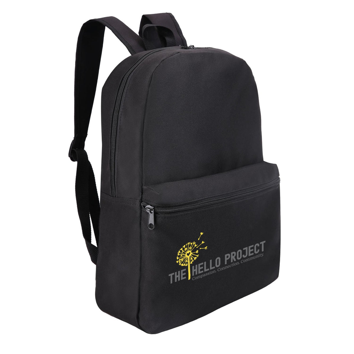Medium Polyester Economy Backpack (11.8'' W X 16.75'' H) 600D-Backpack-Brand Your Tote-Brand Your Tote