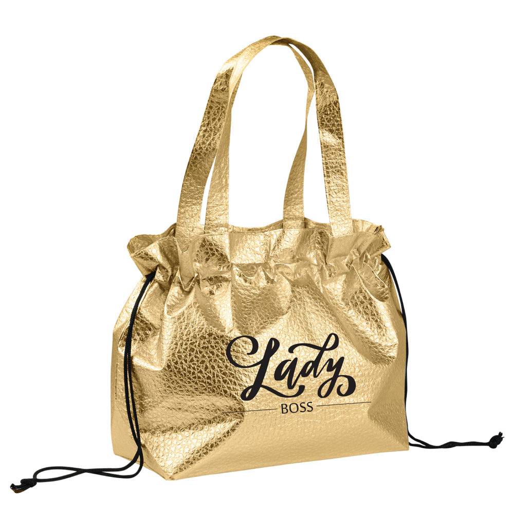 Medium Polypropylene Wrap-It-Up Croc Cinch Bag (15.5'' W X 10'' H) 105 Gsm-Bag-Brand Your Tote-Brand Your Tote