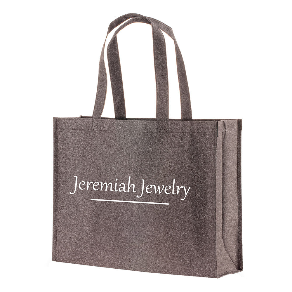 Medium Polypropylene Showstopping Sparkle Glitter Bag (17'' W X 13'' H) 120 Gsm-Bag-Brand Your Tote-Brand Your Tote