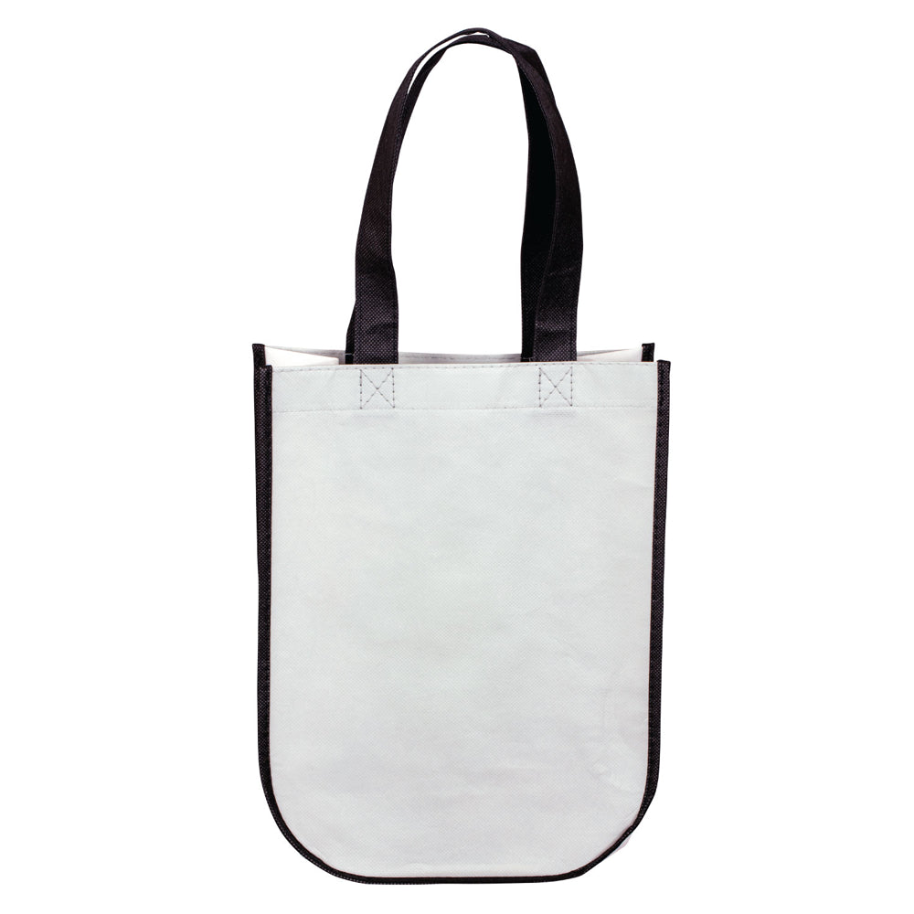 Small Polypropylene Laminated Gift Tote Bag (9'' W X 12'' H) 105 Gsm-Tote Bag-Brand Your Tote-Brand Your Tote