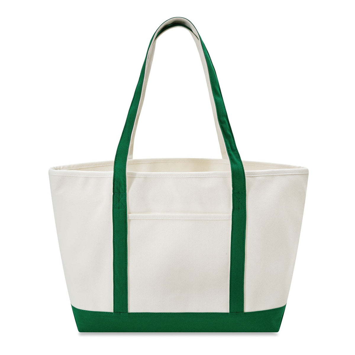 Xl Cotton Canvas Yacht Club Tote Bag (24'' W X 14.17'' H) 24 Oz-Tote Bag-Brand Your Tote-Brand Your Tote