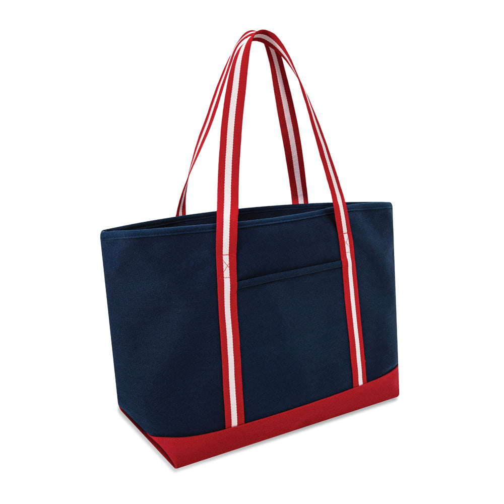 Xl Cotton Canvas Commander Tote Bag (24'' W X 14.17'' H) 24 Oz-Tote Bag-Brand Your Tote-Brand Your Tote
