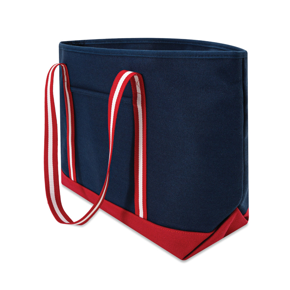 Xl Cotton Canvas Commander Tote Bag (24'' W X 14.17'' H) 24 Oz-Tote Bag-Brand Your Tote-Brand Your Tote
