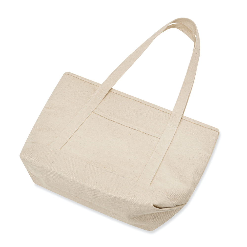 Large Cotton Canvas Admiral Tote Bag (20.5'' W X 13'' H) 24 Oz-Tote Bag-Brand Your Tote-Brand Your Tote