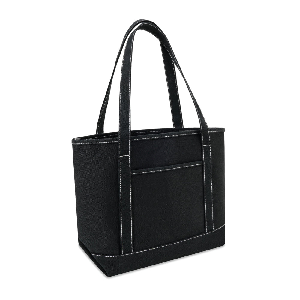 Large Cotton Canvas Admiral Tote Bag (20.5'' W X 13'' H) 24 Oz-Tote Bag-Brand Your Tote-Brand Your Tote