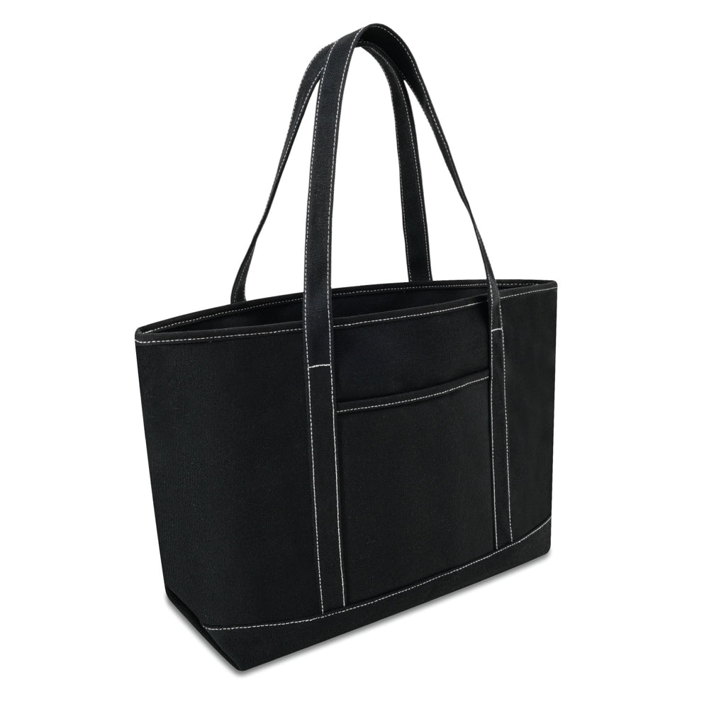 Xl Cotton Canvas Admiral Tote Bag (24'' W X 14'' H) 24 Oz-Tote Bag-Brand Your Tote-Brand Your Tote