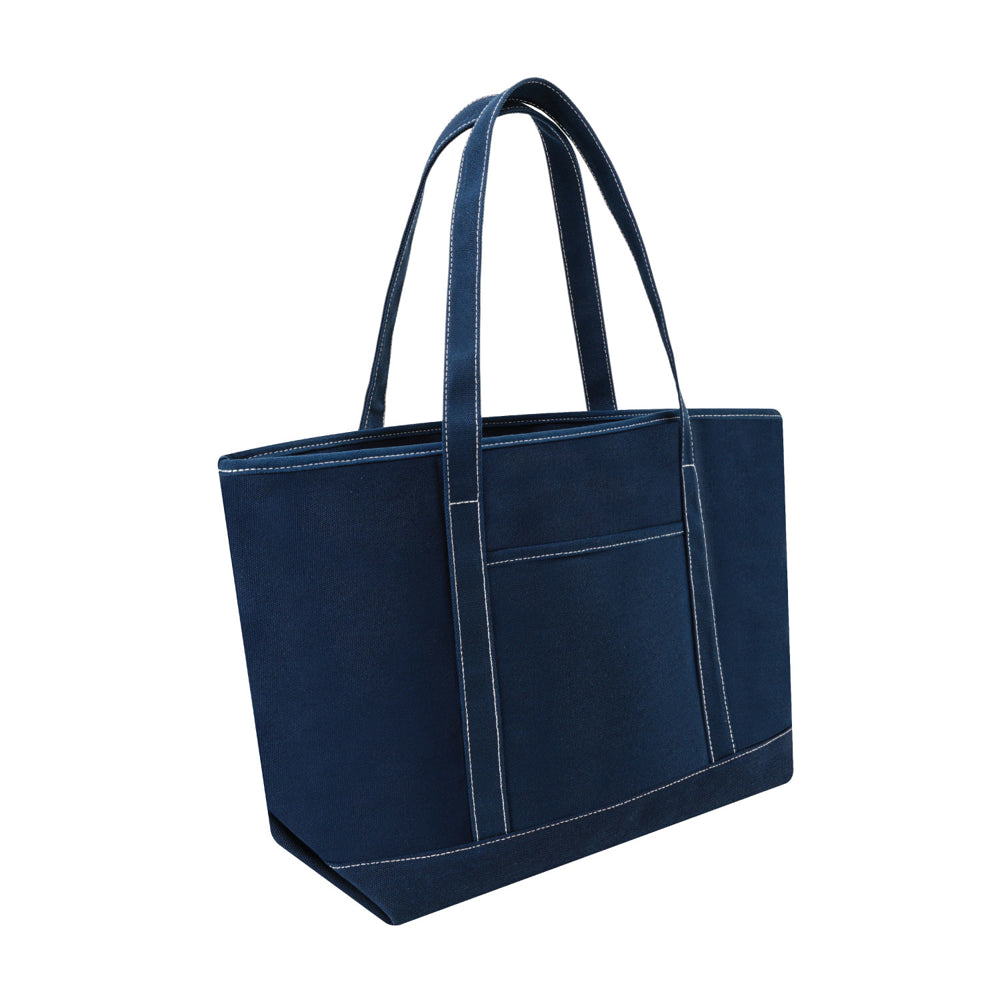 Xl Cotton Canvas Admiral Tote Bag (24'' W X 14'' H) 24 Oz-Tote Bag-Brand Your Tote-Brand Your Tote