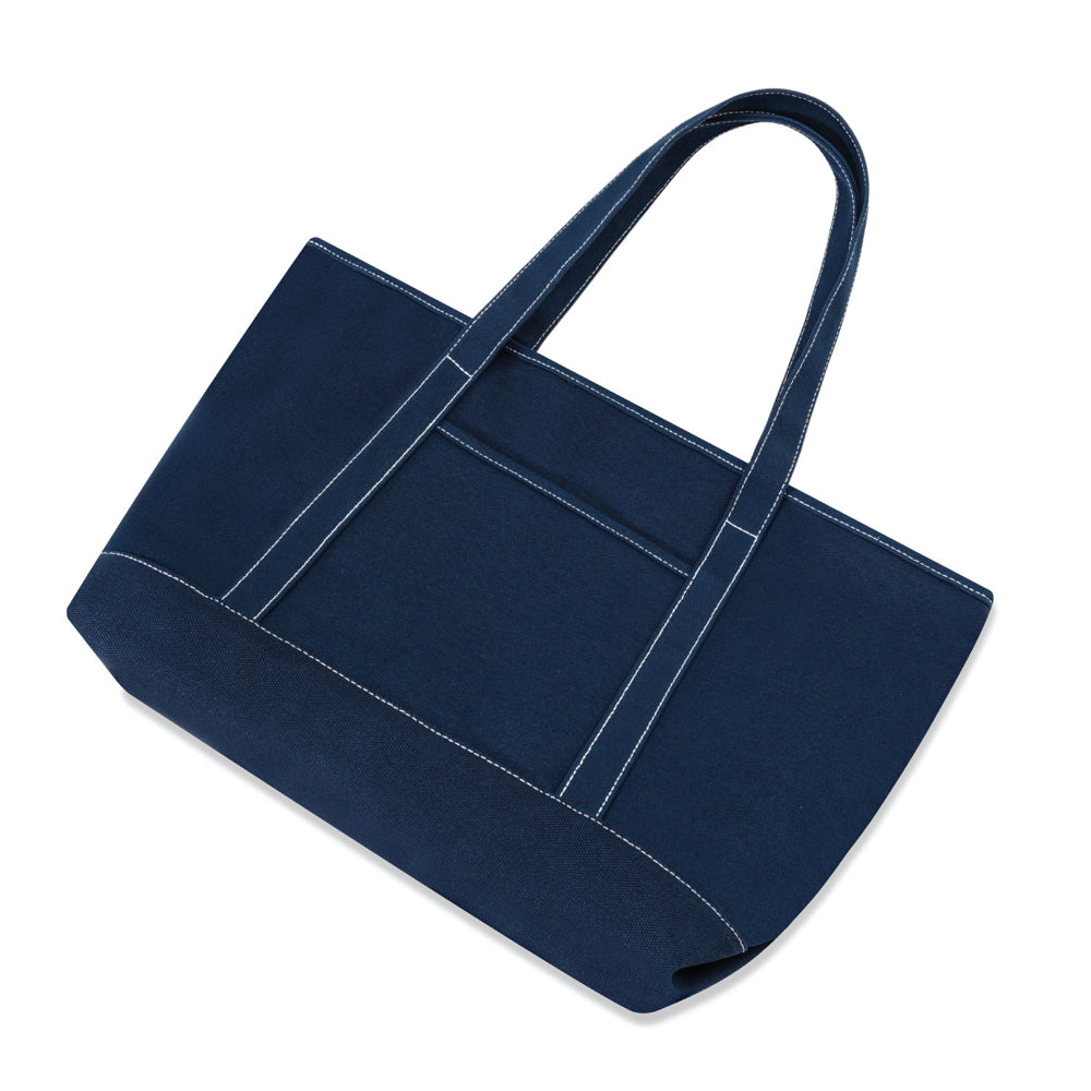 Xl Cotton Canvas Admiral Tote Bag (24'' W X 14'' H) 24 Oz-Tote Bag-Brand Your Tote-Brand Your Tote