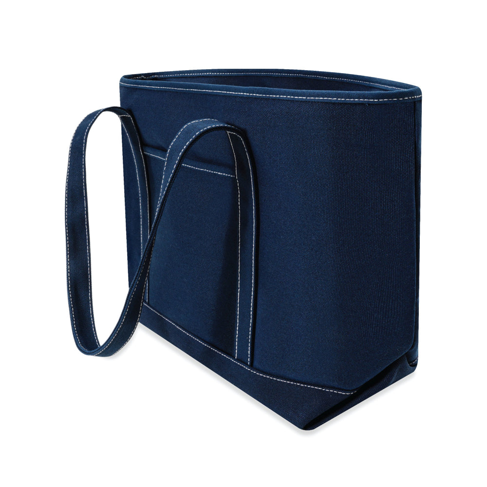 Xl Cotton Canvas Admiral Tote Bag (24'' W X 14'' H) 24 Oz-Tote Bag-Brand Your Tote-Brand Your Tote