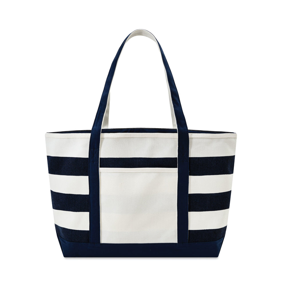Xl Cotton Canvas Anchor Tote Bag (24'' W X 14'' H) 18 Oz-Tote Bag-Brand Your Tote-Brand Your Tote
