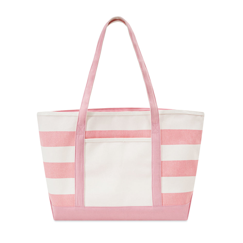 Xl Cotton Canvas Anchor Tote Bag (24'' W X 14'' H) 18 Oz-Tote Bag-Brand Your Tote-Brand Your Tote