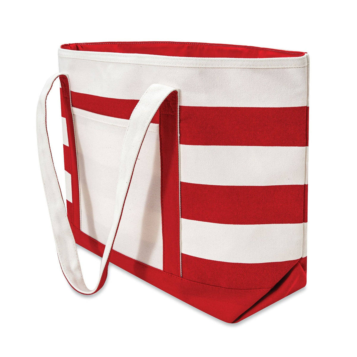 Xl Cotton Canvas Anchor Tote Bag (24'' W X 14'' H) 18 Oz-Tote Bag-Brand Your Tote-Brand Your Tote