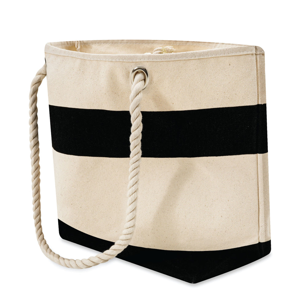 Large Cotton Canvas Sailing Tote Bag (18'' W X 13'' H) 16 Oz-Tote Bag-Brand Your Tote-Brand Your Tote
