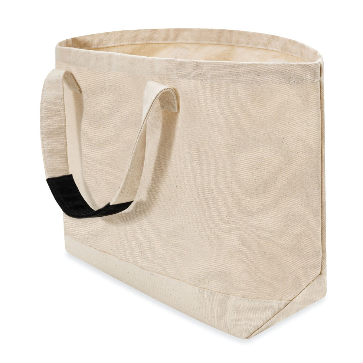Large Cotton Canvas Island Tote Bag (21'' W X 13'' H) 14 Oz-Tote Bag-Brand Your Tote-Brand Your Tote